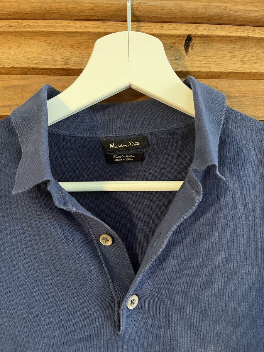 Massimo Dutti Magliette Polo: Poloshirt, dunkelblau, Gr. M, Massimo Dutti – Usato da St. Gallen venduto da Gloom22