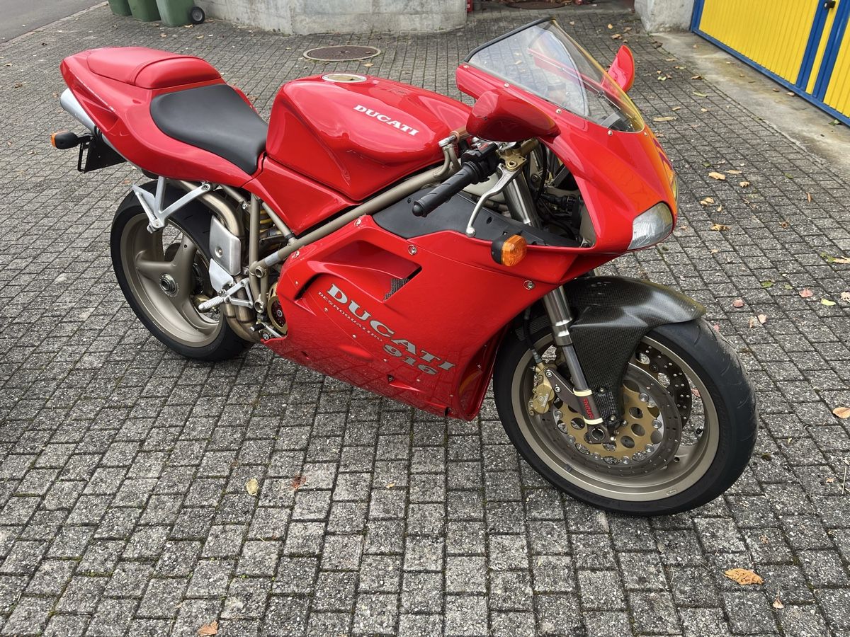 Ducati Strada: Ducati 916 Biposto 1995 – Usato da Greppen venduto da Slik21