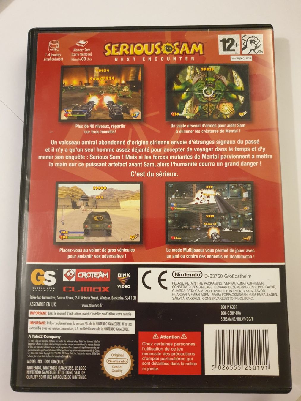 Giochi: Serious Sam französisch / Nintendo Gamecube – Usato da Rain venduto da Rou_z26r 1