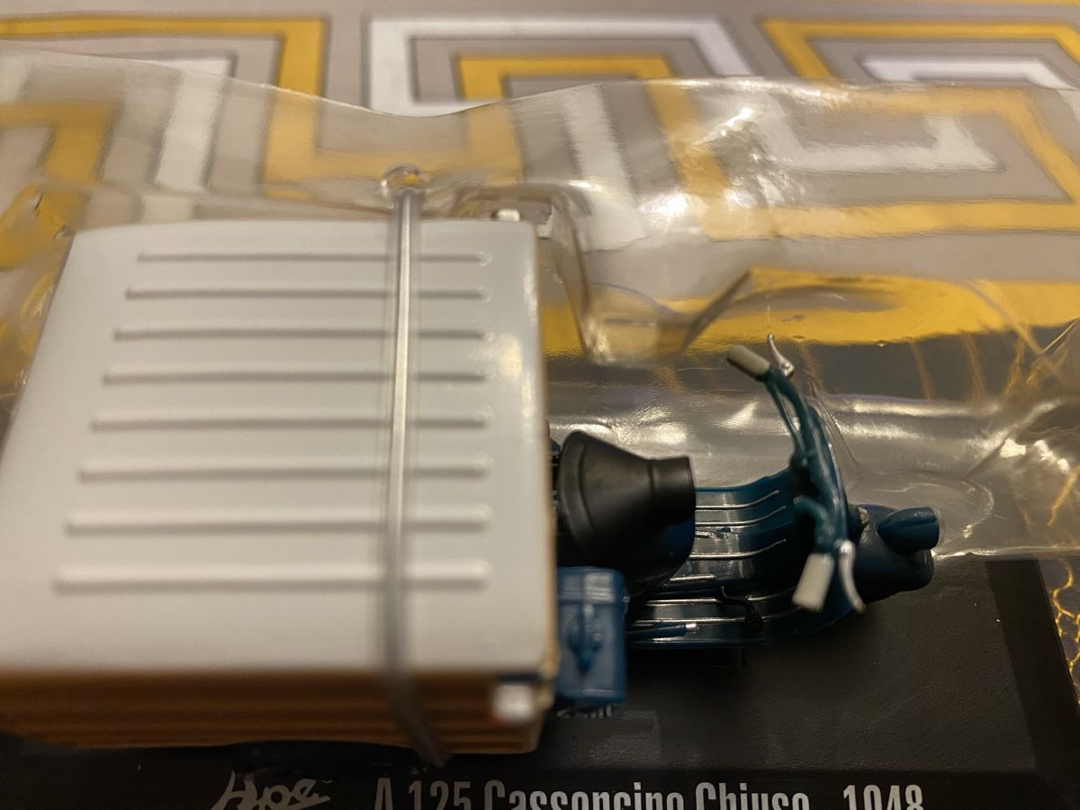 Modellautos: Piaggio Ape A 125 Cassoncino Chiuso - 1948 – Neu (gemäss Beschreibung) aus St. Margrethen SG von Alfista_159 1