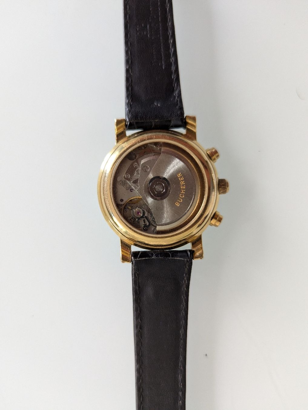 Bucherer Orologi: Bucherer Chronograph Valjoux 7750 – Usato da Büren an der Aare venduto da Meee3 1