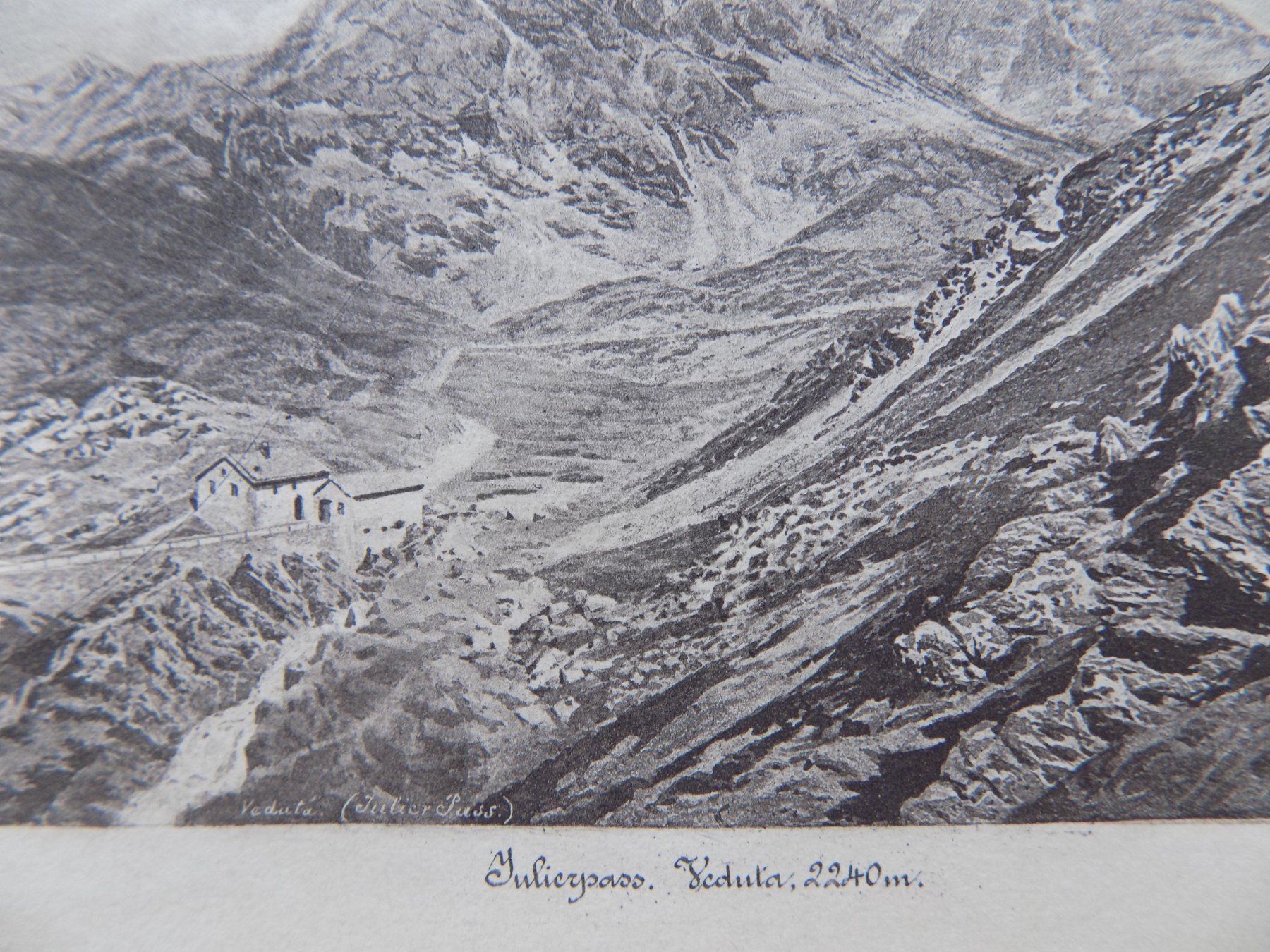 Incisioni: Julierpass Veduta 2240m – Usato da Risch venduto da Rischli15 6