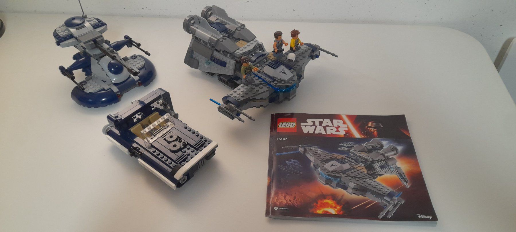 Lego Kit di costruzioni: LEGO Star Wars 75147  + 75209 et 75283 – Usato da Tatroz venduto da lgc01