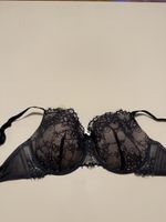 Hunkemöller BH schwarz mit Spitze Grösse 85E gebraucht