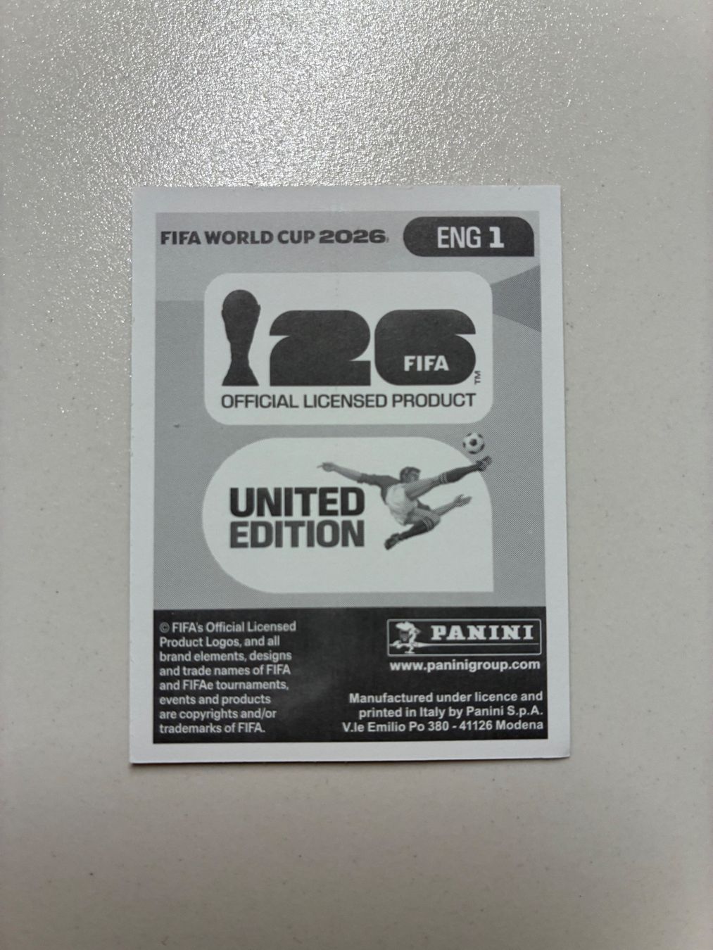 Panini Carte collezionabili: Panini WM 2026 Mexiko Sticker - ENG1 – Nuovo (secondo la descrizione) da Basel venduto da yac_h5js 1