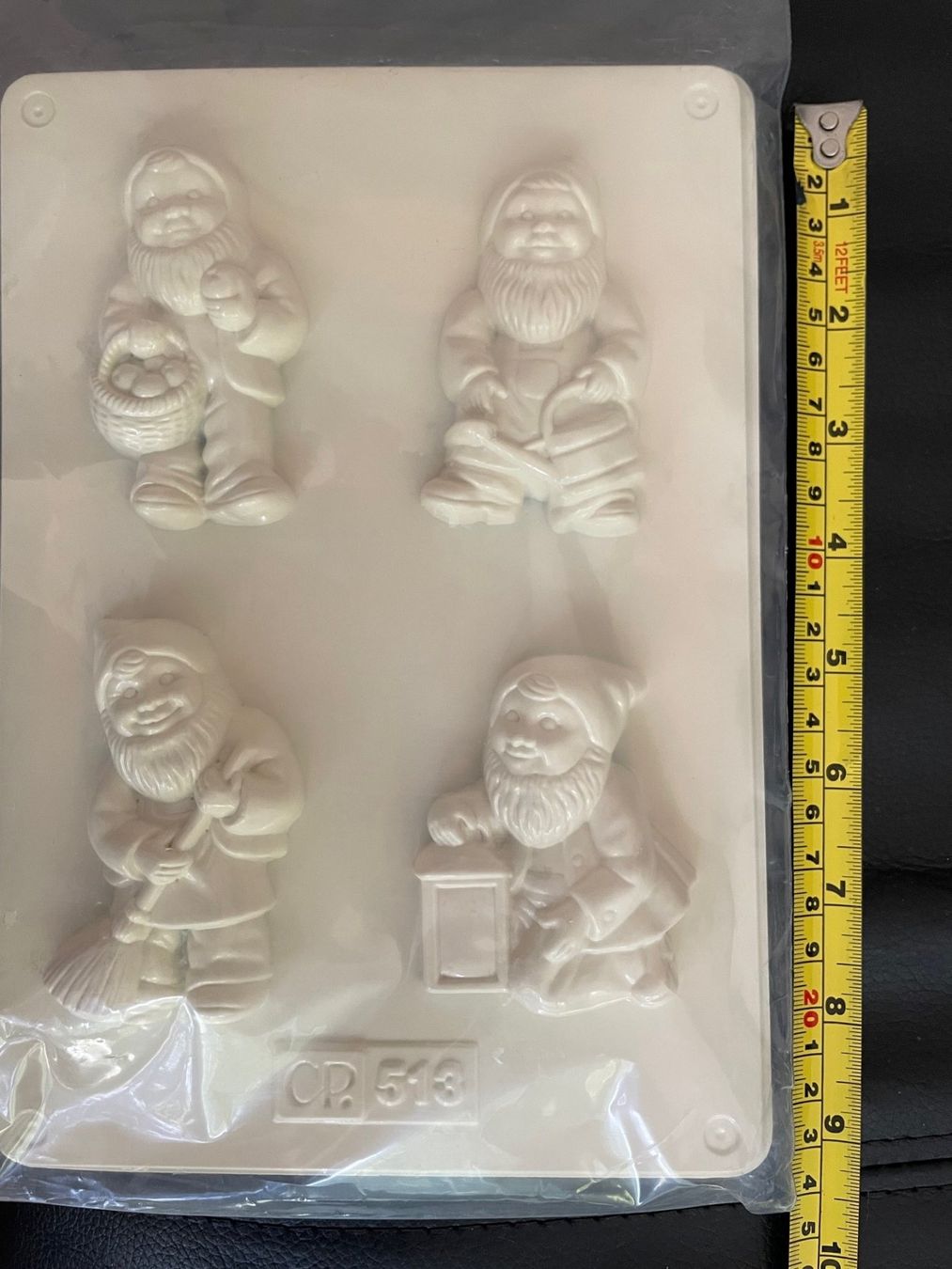 Sciablone: RELIEFFORMEN / GIESSFORMEN - Zwerge Gnome C – Nuovo e nell'imballaggio originale da Oberiberg venduto da Cheyha 2