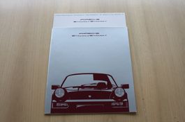 Porsche 911 Carrera 2/4 Modell 964 Prestige Prospekt 1990 FR
