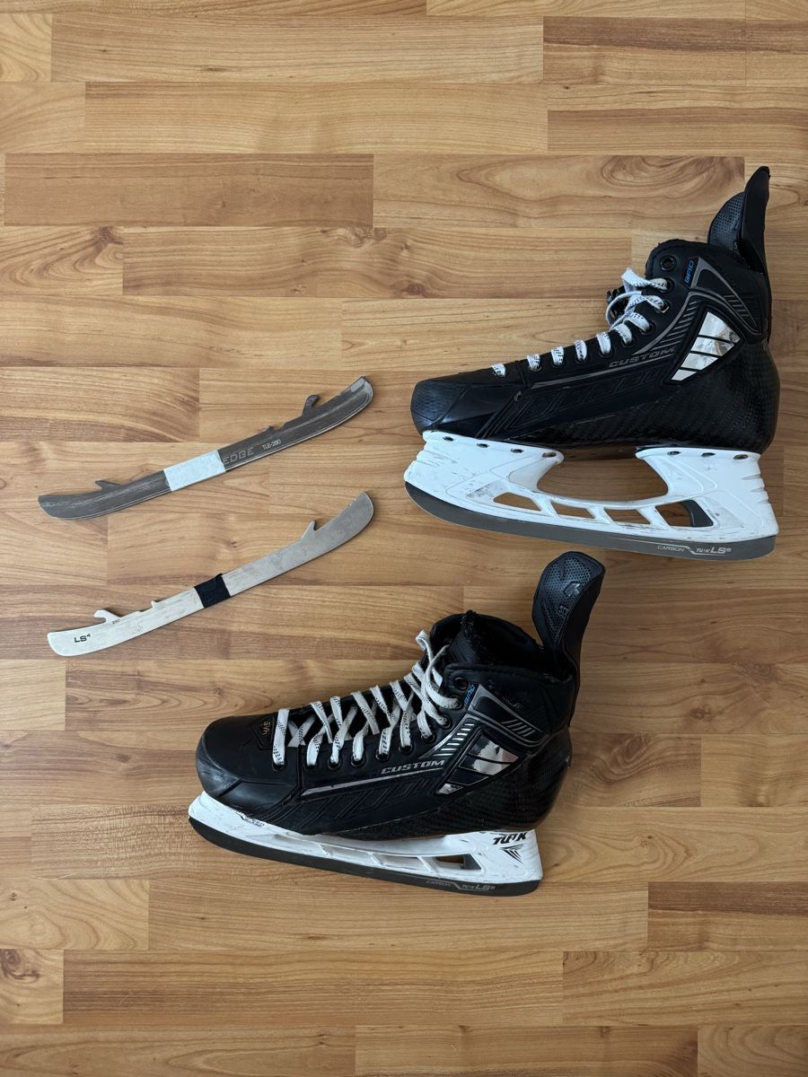Schlittschuhe: True Custom Skates 44 plus Eisen – Gebraucht aus Zürich von pa.ul 4