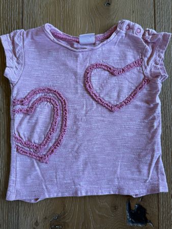 T-Shirt Herz Grösse 74