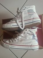 Basket montantes en toile bugs bunny pointure 39