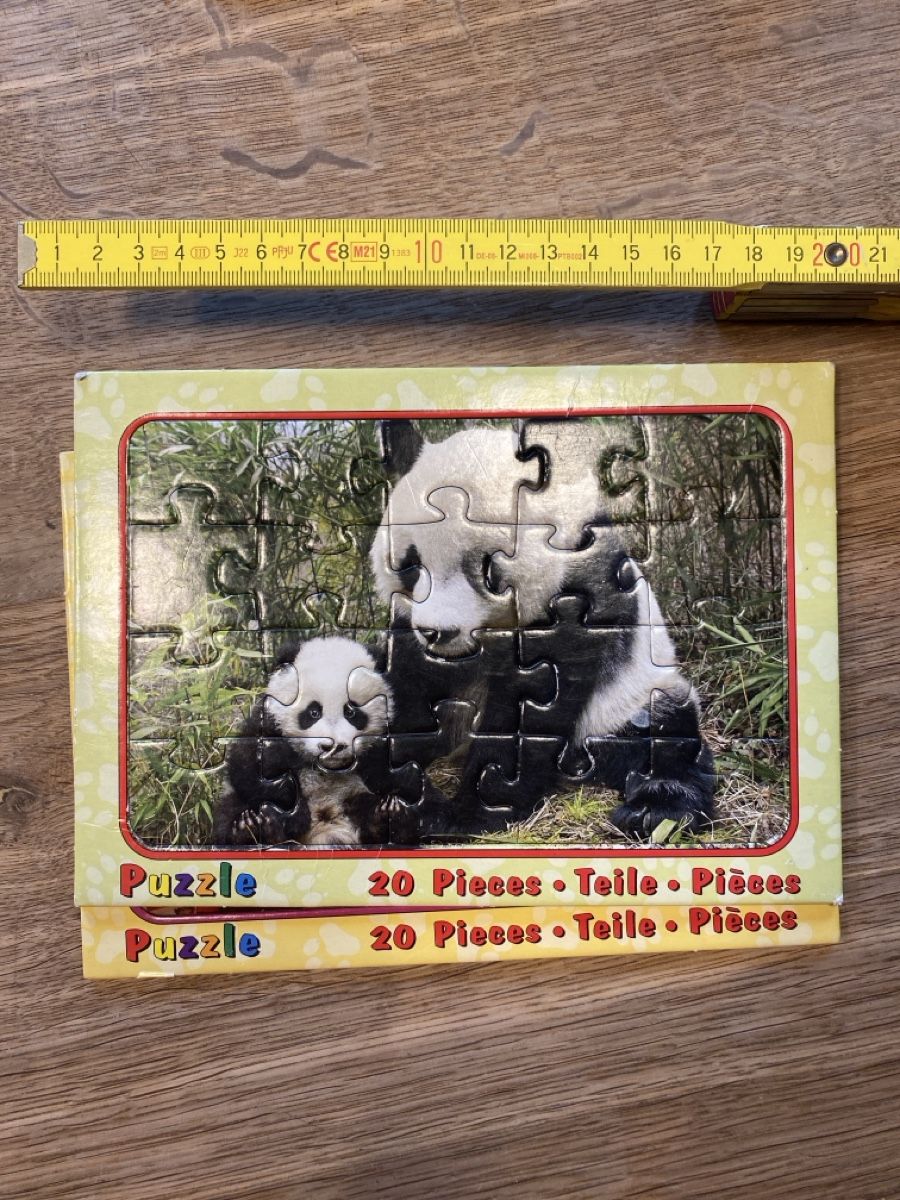 Puzzle: Zwei kleine Puzzles je 20 Teile – Usato da Müllheim Dorf venduto da chol7 1