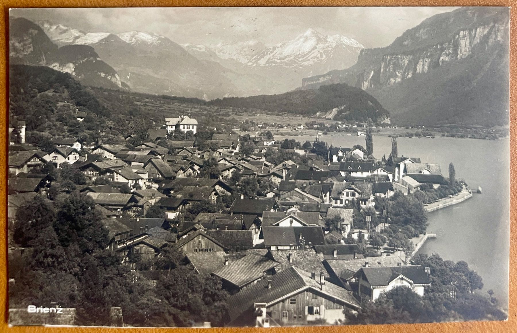 Cartoline postali: BRIENZ - 1925 – Usato da Lutry venduto da Ediego