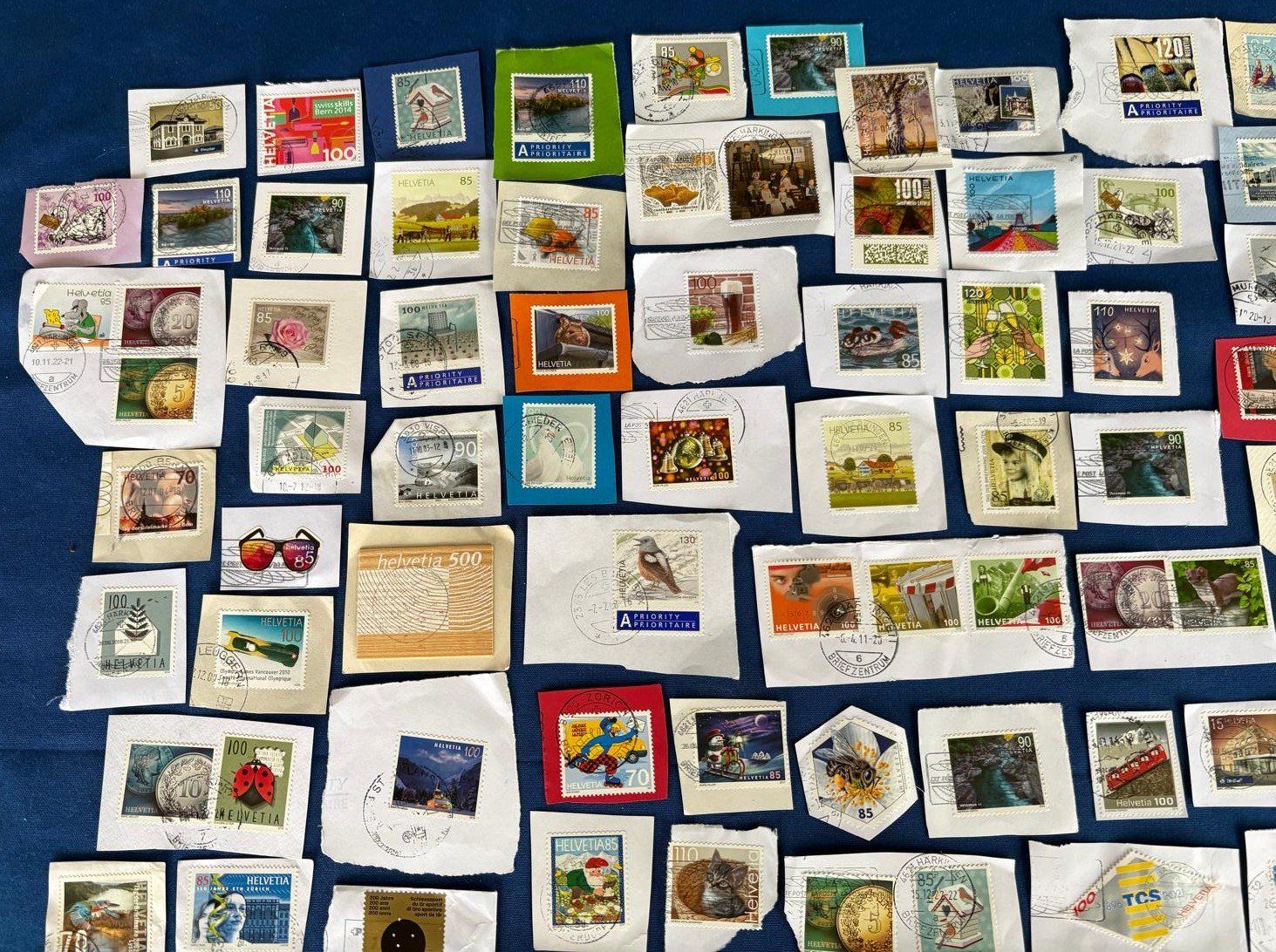 Tous les timbres: LOT SCHWEIZER BRIEFMARKEN – D'occasion à Ostermundigen par Wyatt-Earp 6