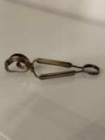Vintage zum Teil versiblerte Schneckenzange, schönes Design