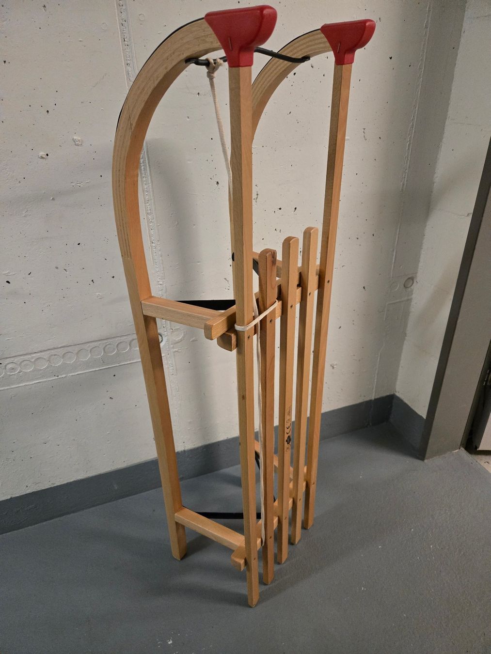 Schlitteln: Holzschitten Davoser-Stil – Neu (gemäss Beschreibung) aus Baar von Golleria 1