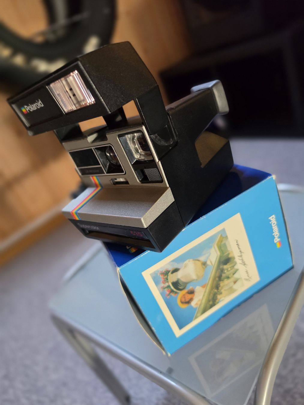 Polaroid Pellicole: Polaroid Supercolor 635LM mit OVP, – Usato da Wasen im Emmental venduto da dom96 1