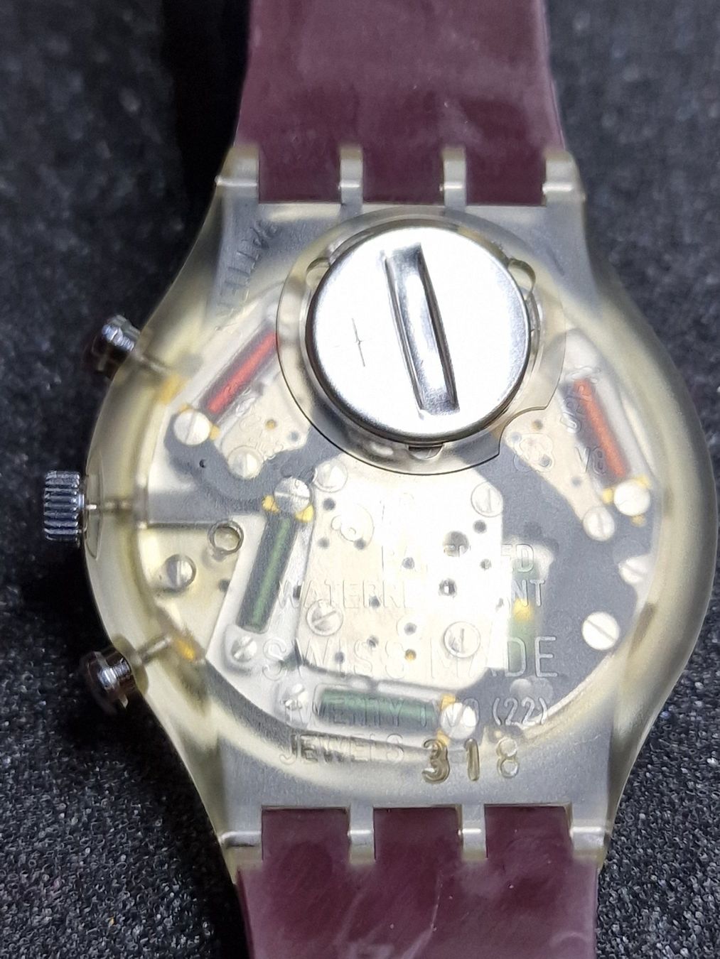 Swatch Uhren: Swatch. Ref. SCK 101 "Blue Chip" 38mm – Neu und originalverpackt aus Bülach von  6