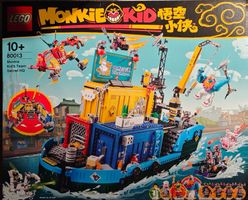 Lego 80013 Monkie Kid's Team Secret HQ, Neu & OVP