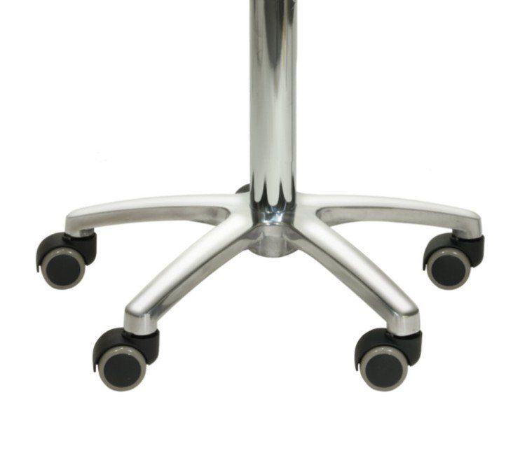 Sgabelli: Sattelsitz-Hocker HELLBLAU mit Schwing-Mechanismus – Nuovo e nell'imballaggio originale da Schaffhausen venduto da Praxis-Nova 6