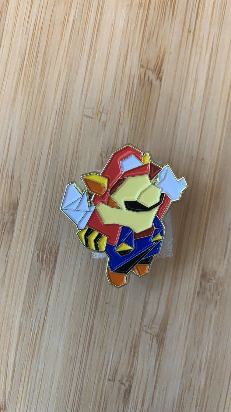 Console: Pin Mario Polygon – Nuovo e nell'imballaggio originale da Gebenstorf venduto da RetroFuture