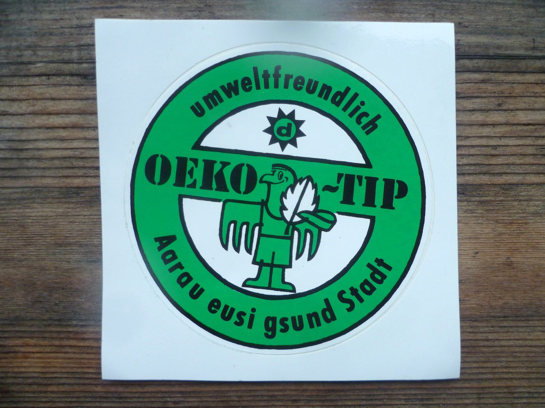 Sticker: Oeko - Tip Aarau Drogerie Aufkleber – Nuovo (secondo la descrizione) da Aarau venduto da Rdodger