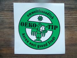 Oeko - Tip Aarau Drogerie Aufkleber