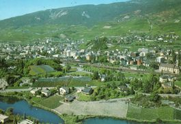 Sierre - Vue aérienne