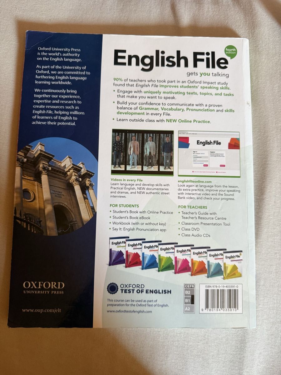 Bücher: English File Intermediate Student's Book 4th Ed. – Gebraucht aus Sarnen von ale_7ph7 1