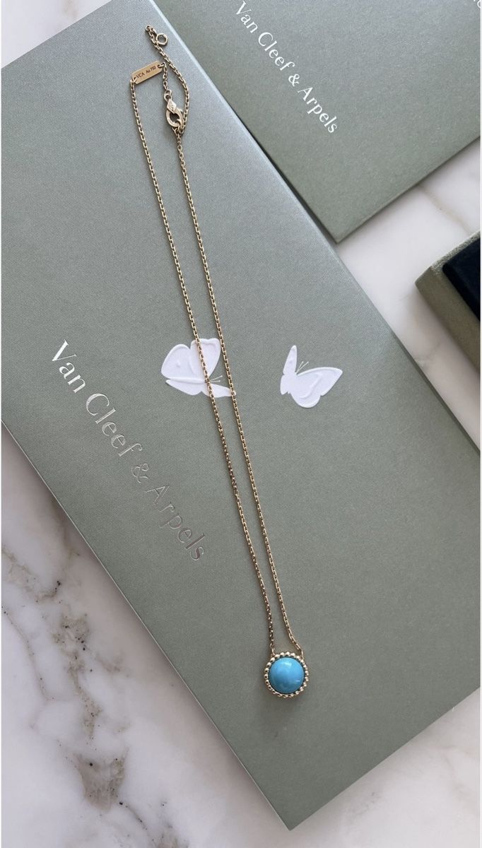 Van Cleef Catenine: Van Cleef & Arpels Perlée Turquoise Necklace - full set 2025 – Nuovo (secondo la descrizione) da Zollikon venduto da 936_7xdb 1