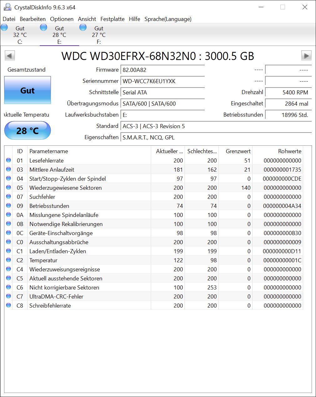 Western Digital Dischi rigidi: WD Red 3.0GB NASware WD30EFRX – Usato da Olten venduto da Triologyblue 2