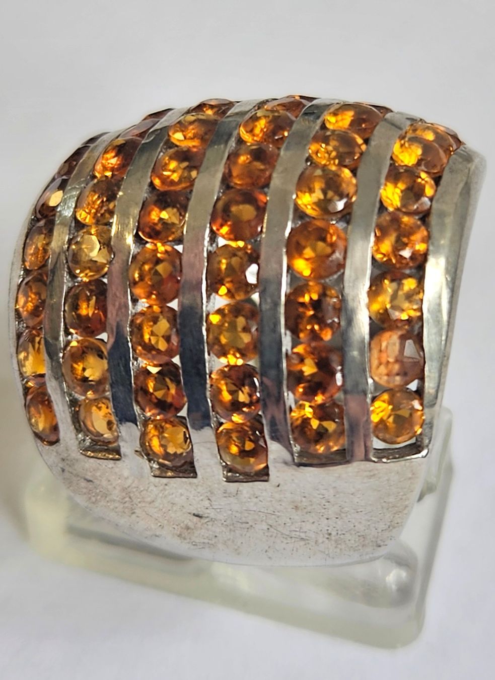 Anelli: Fingerring gelber Safir – Nuovo e nell'imballaggio originale da Zürich venduto da adriben 5