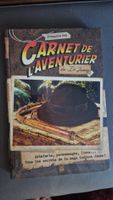 Carnet de l'Aventurier Indiana Jones, parfait état!