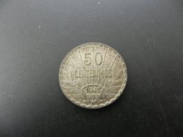 Uruguay 50 Centésimos 1943 Silber 7 g