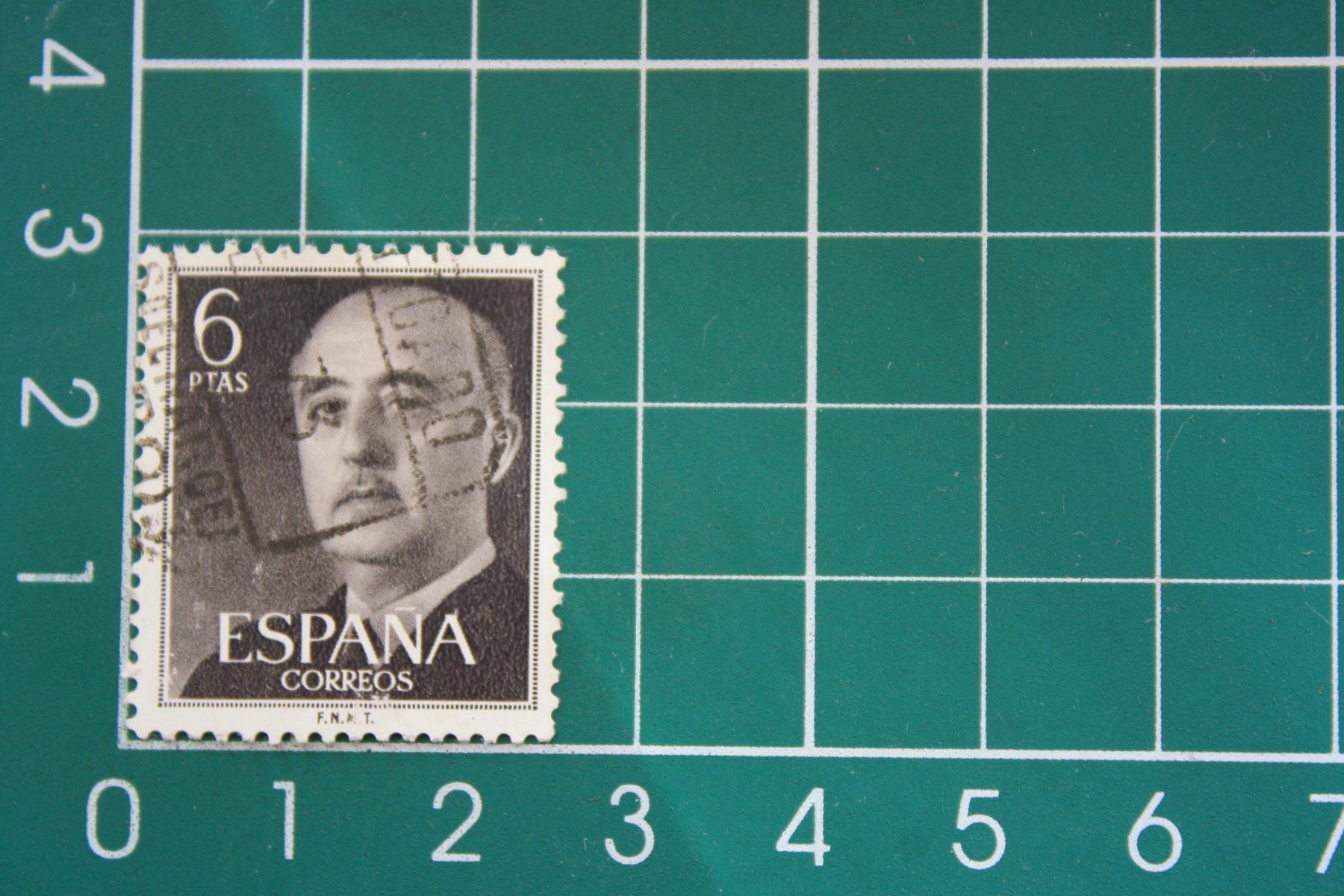 Tutti i francobolli: espana stamp 6 ptas – Usato da Laupen BE venduto da Gufi57