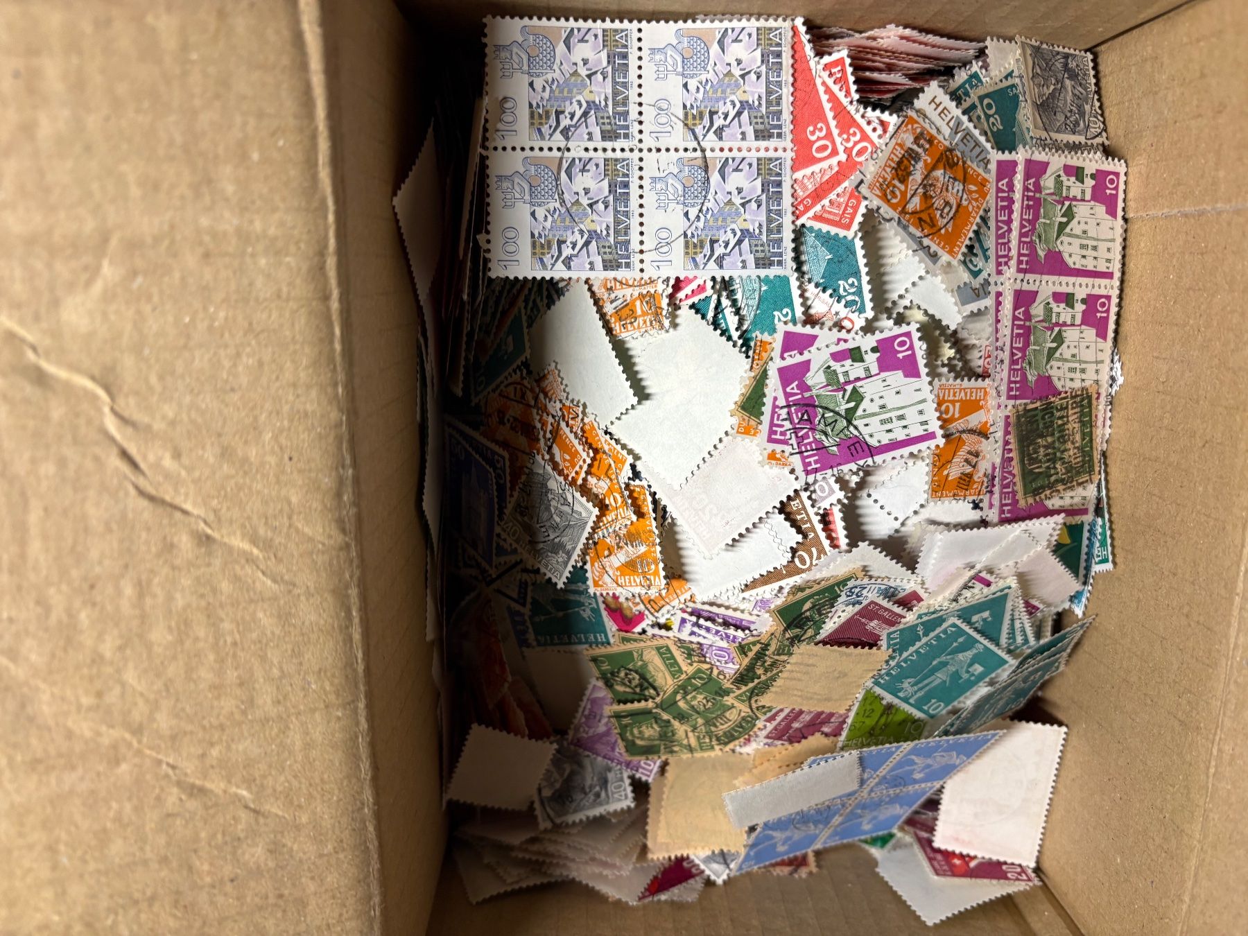 Alle Briefmarken: CH Marken – Gebraucht aus Herzogenbuchsee von Hebu6 4