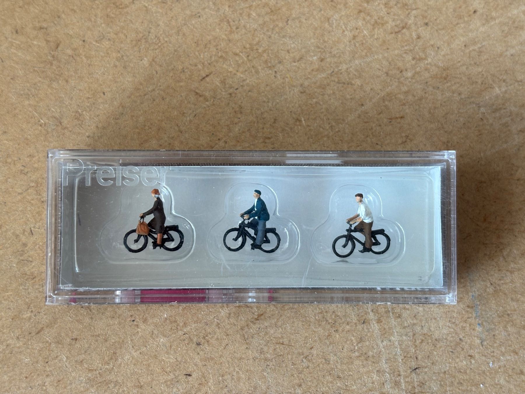 Preiser Trains électriques: Preiser 79087 Radfahrer – Neuf avec emballage d'origine à Hauterive NE par eriamch