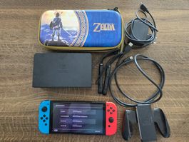 Nintendo Switch 1 mit Zubehör