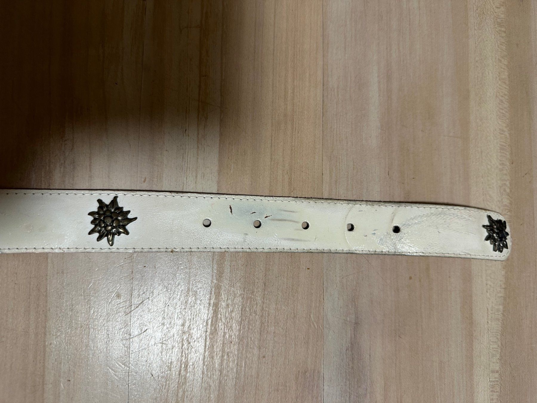 Gürtel: Damengurt Leder Farbe weiss – Gebraucht aus Bolligen von Astrophysiker06 4