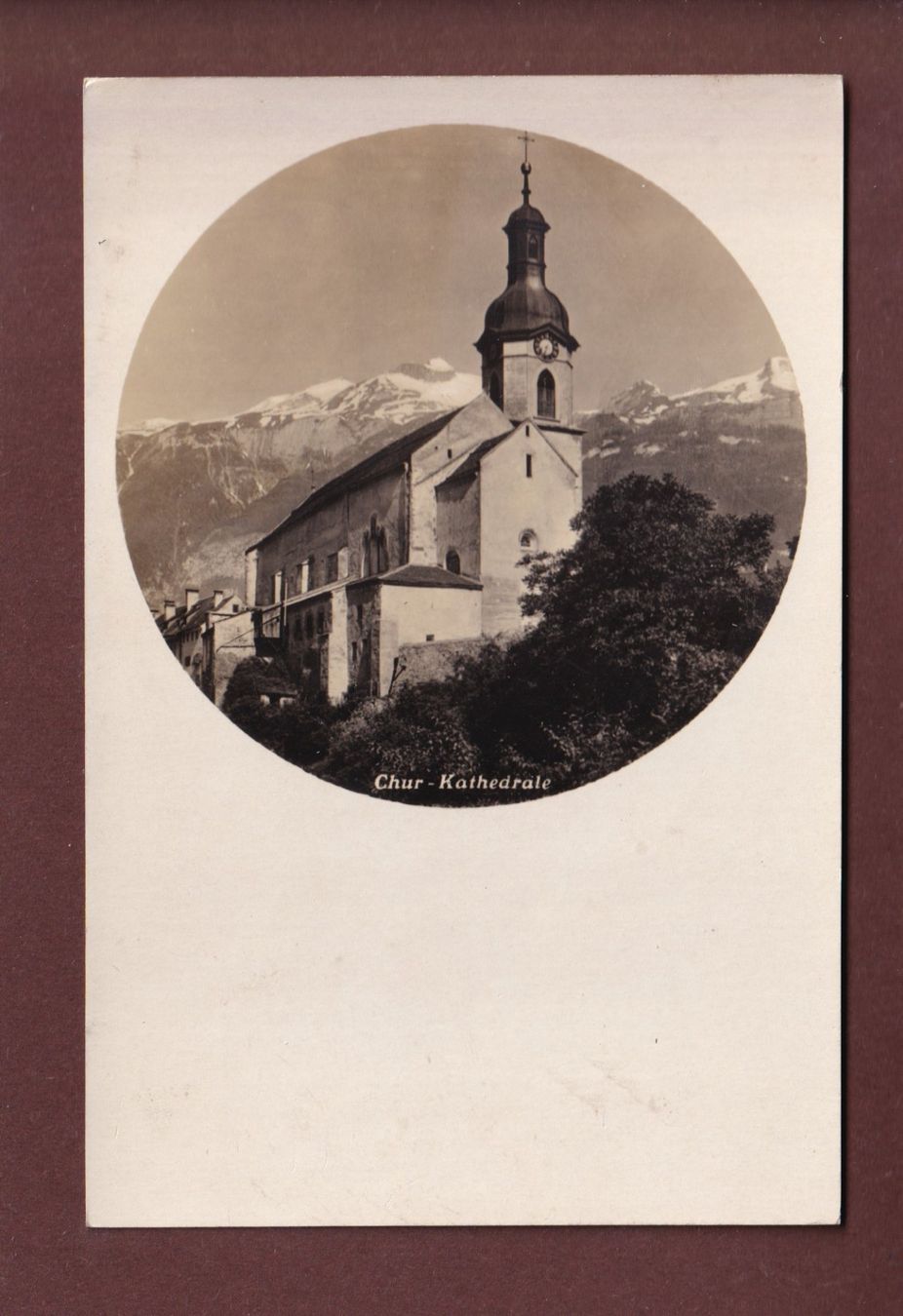 Cartes postales: CHUR - Kathedrale – D'occasion à Pully par nicecards-shop