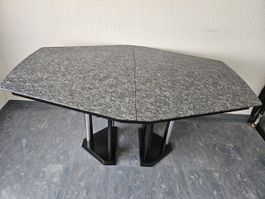 Esstisch Granit, inkl. 4 Stühle
