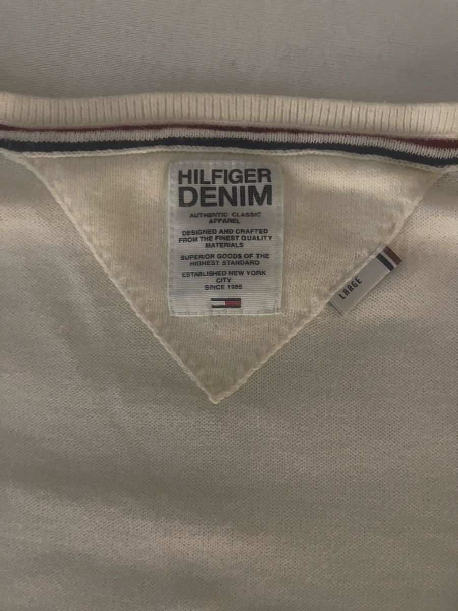 Tommy Hilfiger Maglioni & Felpe: Tommy Hilfiger fein Strick Pullover – Nuovo (secondo la descrizione) da Grüningen venduto da marser 1