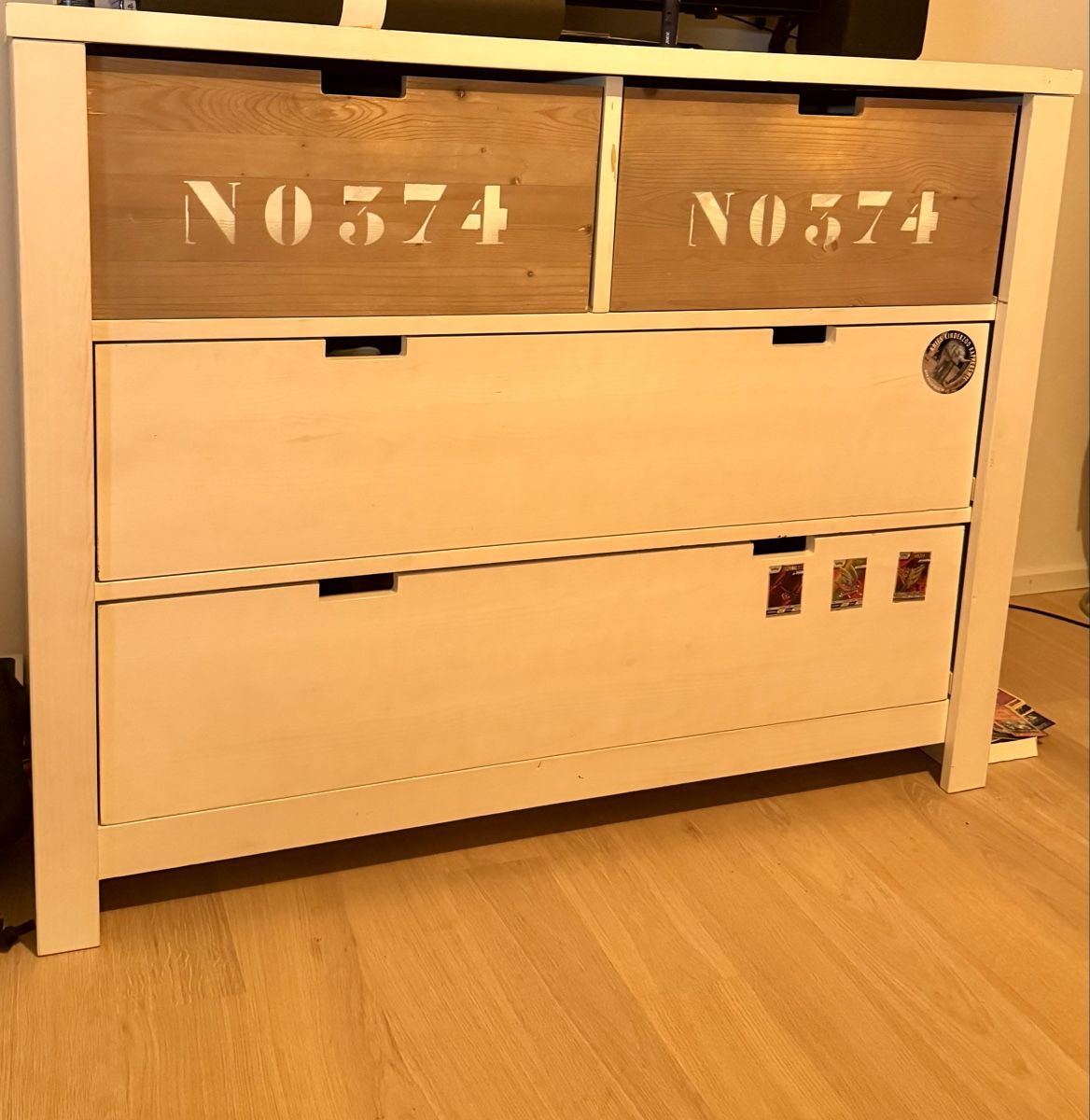 Cassettiere: Kinder Bücherregal und Kommode BOPITA / Echtholz – Usato da Zürich venduto da Shapochka 1