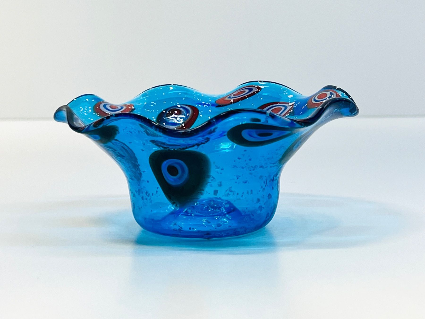 Ciotole: Glas Schale Blau im Murano Stil – Usato da Zürich venduto da Arche_Brockenhaus