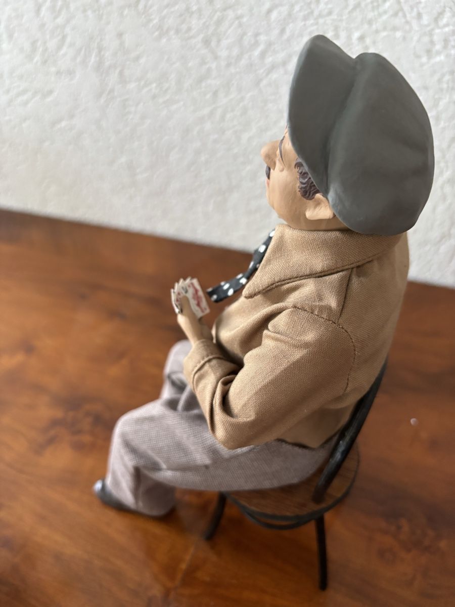 Statuette: Santons Pagnol, La partie de carte – Usato da Chénens venduto da elomedc 6