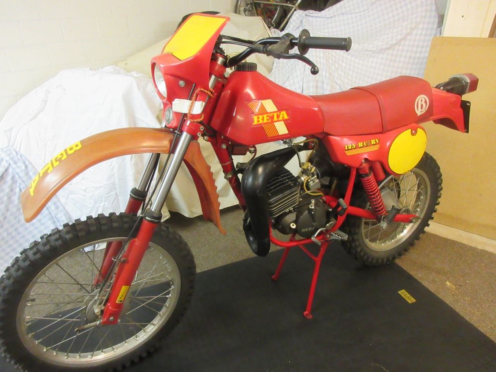 Beta 125-RC/RV Enduro Jg. ca. 1981 - Oldtimer - nur 60 Km (Defekt) in ...