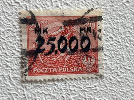 Polen Briefmarke