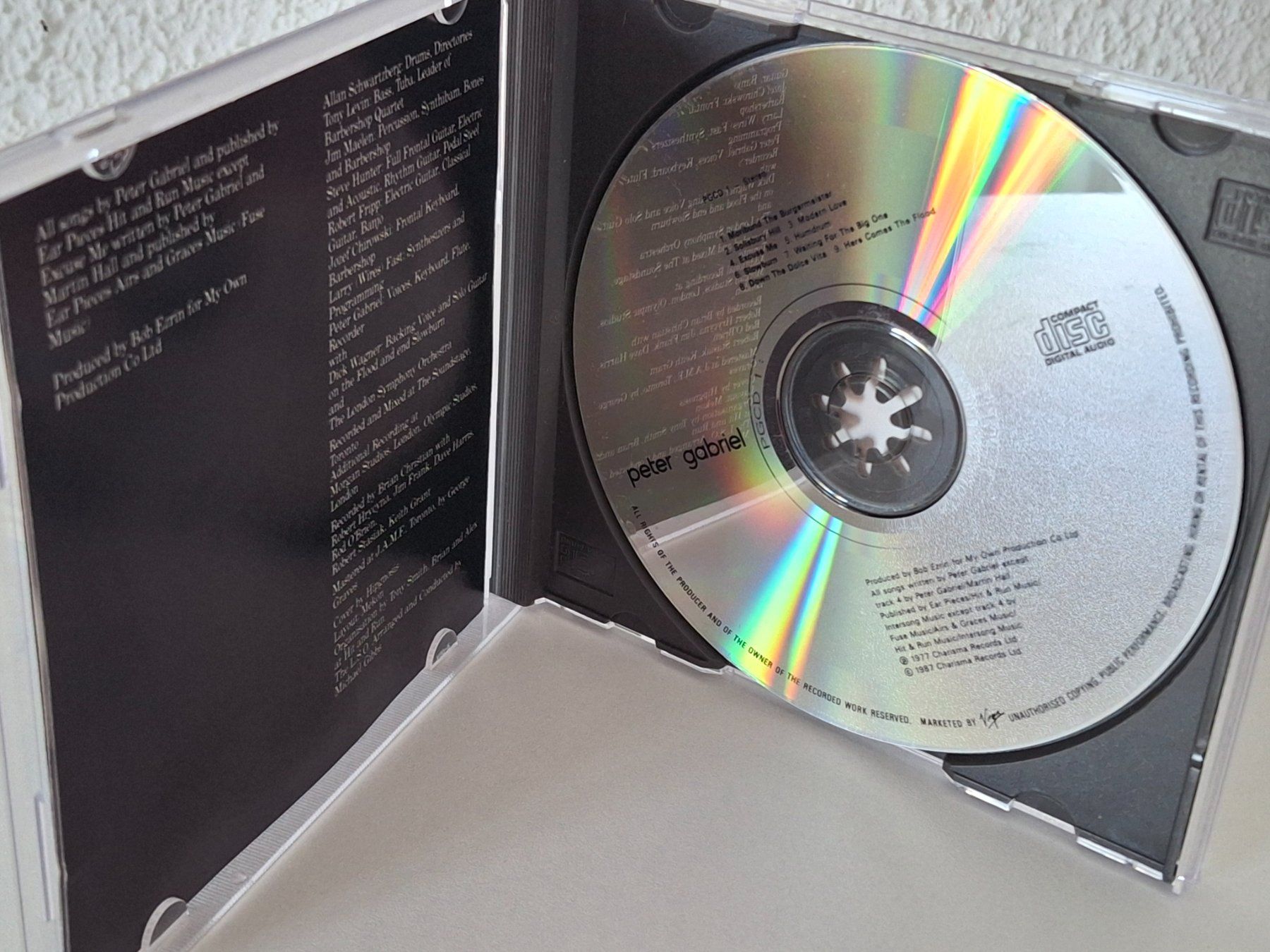 CD: CD Peter Gabriel - Peter Gabriel – Usato da Aarberg venduto da Jackup1 2