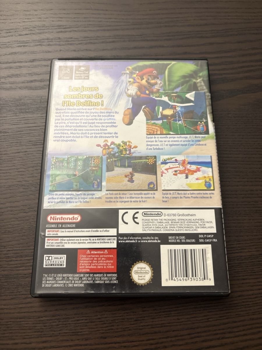 Nintendo Spiele: Jeu Retro Super Mario Sunshine Nintendo Gamecube – Gebraucht aus Meyrin von did_bqr5 1