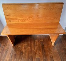 Massive Holzbank Stuhl- zeitlos & robust