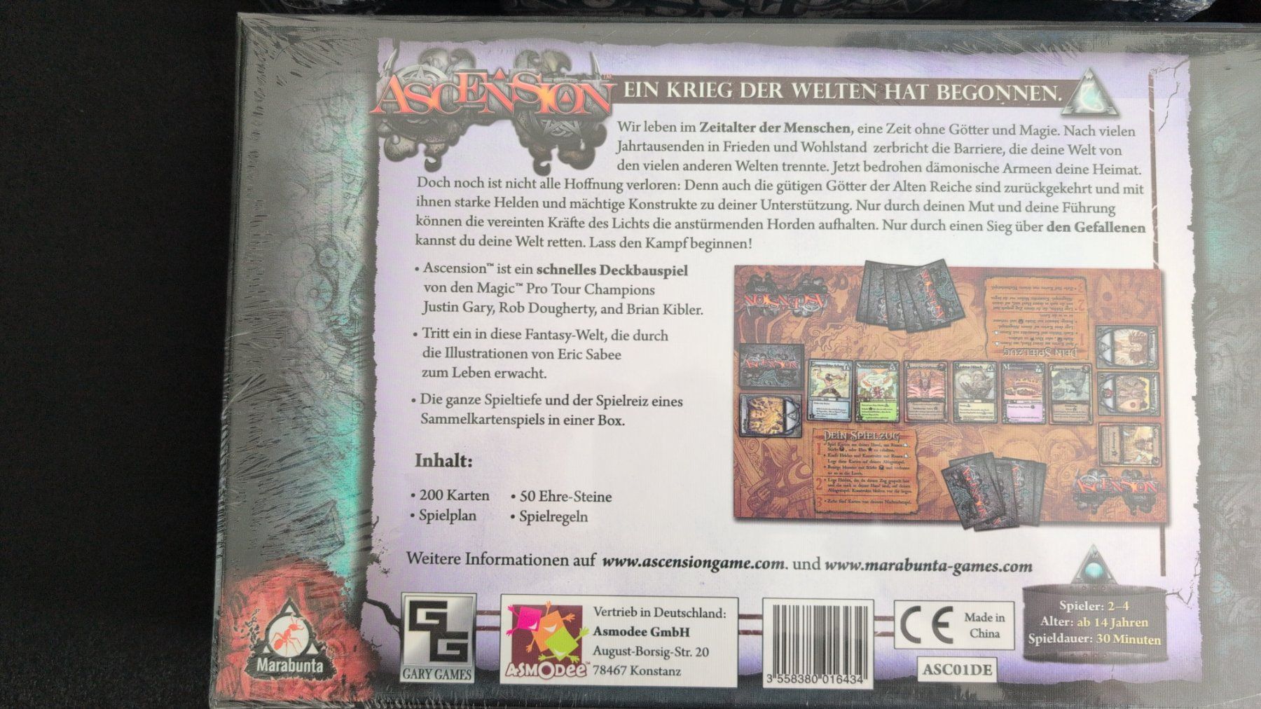 Spiele: Ascension – Neu und originalverpackt aus Winterthur von Tzen 4